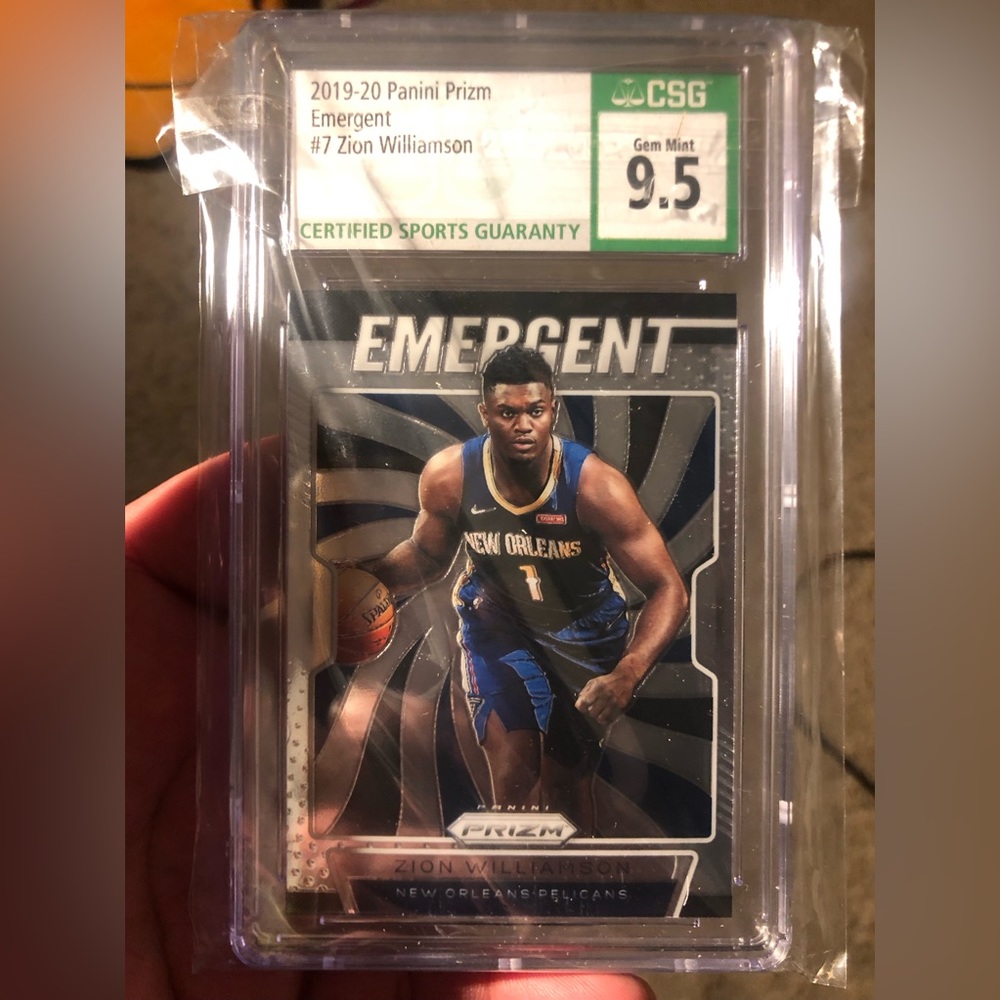Zion Williamson CSG mints 9.5